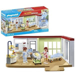 PLAYMOBIL 71616 Chambre de maternité, City Life, L'hôpital, Piece compatible avec l'hôpital moderne (71615), 62 pieces, Des 4 ans