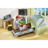 PLAYMOBIL 71618 Scanner médical avec patiente, City Life, L'Hôpital, 29 pieces, Des 4 ans