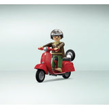 PLAYMOBIL 71620 Vespa Garage, Style rétro, années 60, 88 pieces, Adulte, Classic cars