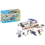 PLAYMOBIL 71623 Bateau de surveillance des récifs coralliens, 67 pieces, Des 4 ans