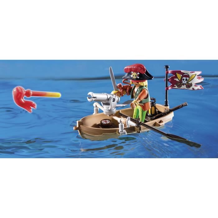 PLAYMOBIL 71636 Calendrier l'Avent Pirate, 24 surprises, 98 pieces, Des 4 ans