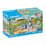 PLAYMOBIL 71637 Arene d'équitation, Horses of Waterfall, 67 pieces, Des 5 ans