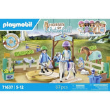 PLAYMOBIL 71637 Arene d'équitation, Horses of Waterfall, 67 pieces, Des 5 ans