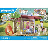 PLAYMOBIL 71638 Espace détente cavalieres, Horses of Waterfall, 63 pieces, Des 4 ans