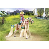 PLAYMOBIL 71639 Ellie avec cheval, Horses of Waterfall, 33 pieces, Des 4 ans