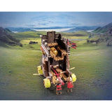 PLAYMOBIL 71643 Char de combat avec canon des Burnham Raiders, Novelmore, 68 pieces, Des 4 ans