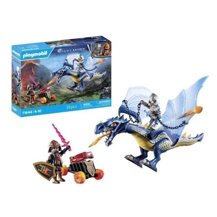 PLAYMOBIL 71644 Combattants avec dragons et canon, Novelmore, Dragon, 39 pieces, Des 4 ans