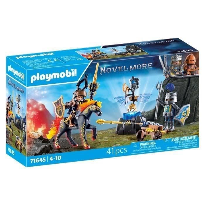 PLAYMOBIL 71645 Duel de chevaliers, Les chevaliers Novelmore, 41 pieces, Des 4 ans