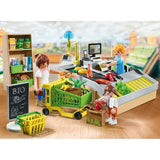 PLAYMOBIL 71648 Caisse de paiement supermarché, My Life le shopping, Promo Pack, 65 pieces, Des 4 ans