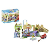 PLAYMOBIL 71649 Assistante maternelle bébé, My Life, Promo Pack, 74 pieces, Des 4 ans