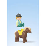 PLAYMOBIL Junior 71656 Ferme tracteur et animaux, personnages, Pour bébé et enfant, Des 18 mois