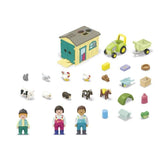 PLAYMOBIL Junior 71656 Ferme tracteur et animaux, personnages, Pour bébé et enfant, Des 18 mois