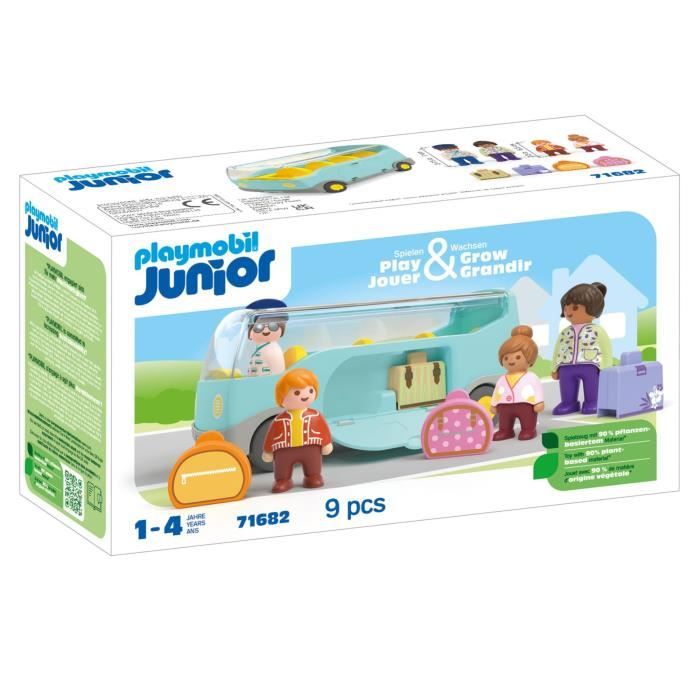 PLAYMOBIL Junior 71682 Autocar de voyage, Des 12 mois