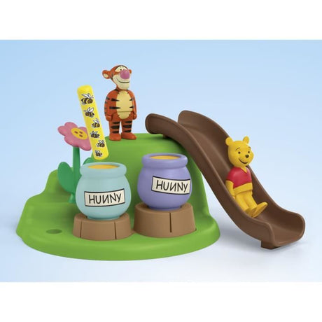 PLAYMOBIL Junior 71694 Winnie l'ourson et Tigrou avec jardin d'abeilles, Junior & Disney, Des 12 mois