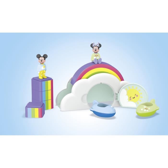 PLAYMOBIL Junior 71696 Maison des nuages de Mickey et Minnie, Junior & Disney, Des 12 mois