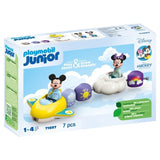 PLAYMOBIL Junior 71697 Train des nuages de Mickey et Minnie, Junior & Disney, Comprend Minnie, Mickey, Des 12 mois