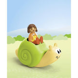 PLAYMOBIL Junior 71699 Enfant avec escargot a bascule, Des 12 mois