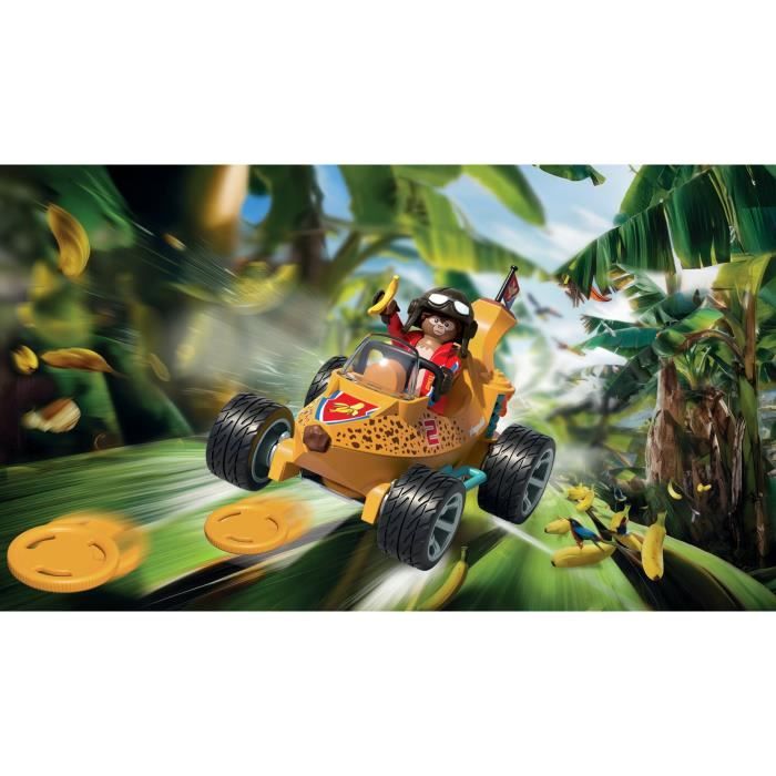 Playmobil 71717 Kart banane, Funstars, 31 pieces, Des 4 ans
