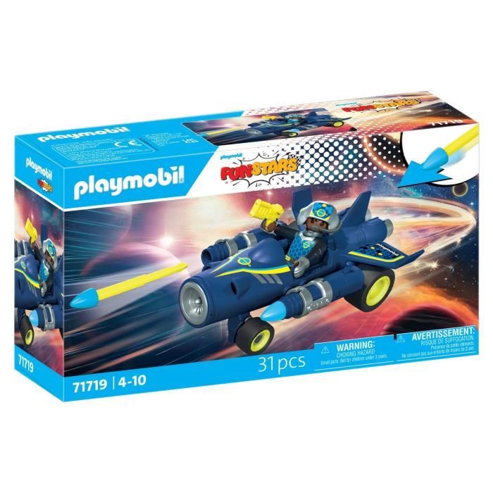 Playmobil 71719 Kart vaisseau spatial, Funstars, 31 pieces, Des 4 ans