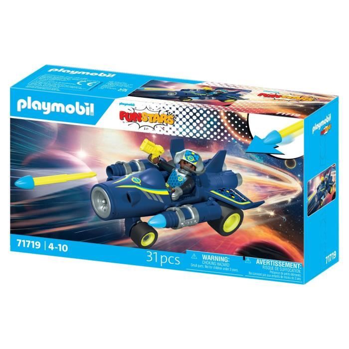 Playmobil 71719 Kart vaisseau spatial, Funstars, 31 pieces, Des 4 ans