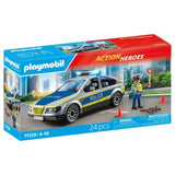 PLAYMOBIL 71729 Voiture police avec sirene et gyrophare, Action Heroes, Les policiers, 24 pieces, Des 4 ans