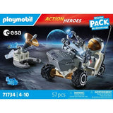 PLAYMOBIL 71734 Mission spatiale, Action Heroes, L'espace, Starter Pack, 57 pieces, Des 4 ans