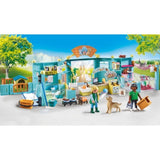 PLAYMOBIL 71742 Hôtel des animaux, soigneurs, chiens et chats, My Life, 191 pieces, Des 4 ans