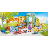 PLAYMOBIL 71743 Centre de soin canin avec 8 chiens et soigneur, My Life, 94 pieces, Des 4 ans