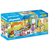 PLAYMOBIL 71743 Centre de soin canin avec 8 chiens et soigneur, My Life, 94 pieces, Des 4 ans