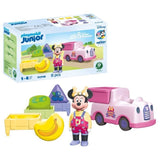 PLAYMOBIL Junior 71770 Minnie avec voiturette a fruits, Disney, 8 pieces, Des 12 mois