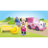 PLAYMOBIL Junior 71770 Minnie avec voiturette a fruits, Disney, 8 pieces, Des 12 mois