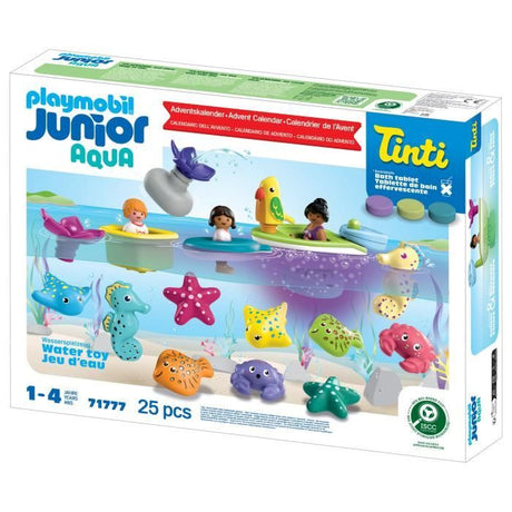 Playmobil 71777 Calendrier de l'avent Junior, JUNIOR & Tinti, 31 pieces, Des 4 ans
