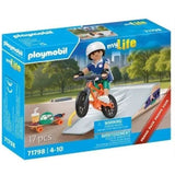 PLAYMOBIL 71798 Rider avec rampe, skate et BMX, My Life, Promo pack, 17 pieces, des 4ans