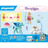 PLAYMOBIL 71802 Princesse et poulain ailé avec nuage, Princess Magic, 16 pieces, Des 4 ans