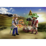 PLAYMOBIL 71805 Chercheurs et site paléontologique avec fossiles, My Life, Dinos, 41 pieces, Des 4 ans