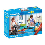 PLAYMOBIL 71806 Sportifs et matériel de fitness, vélo et halteres, My Life, 32 pieces, Des 4 ans