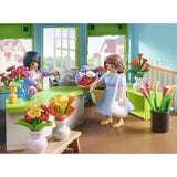PLAYMOBIL 71807 Boutique de fleuriste et salon de thé, My Life la ville, Promo Pack, 220 pieces, Des 4 ans