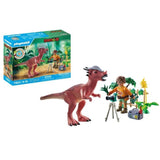 PLAYMOBIL 71822 Stygimoloch, chercheur et accessoires, Dinos, 37 pieces, Des 4 ans