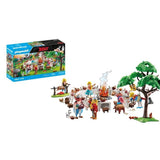 PLAYMOBIL 71827 Le banquet du village et personnage, Astérix, Personnages de la BD Astérix, 159 pieces, Des 5 ans
