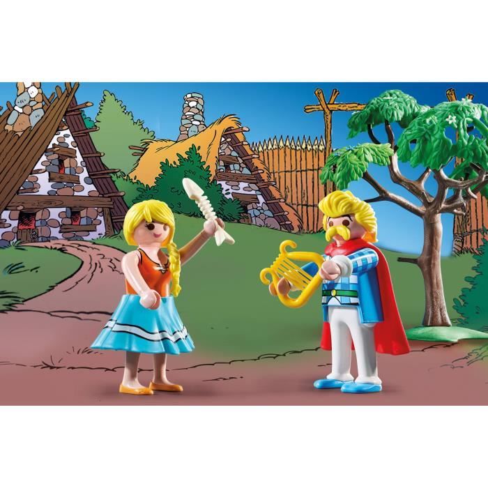 PLAYMOBIL 71827 Le banquet du village et personnage, Astérix, Personnages de la BD Astérix, 159 pieces, Des 5 ans