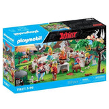 PLAYMOBIL 71827 Le banquet du village et personnage, Astérix, Personnages de la BD Astérix, 159 pieces, Des 5 ans