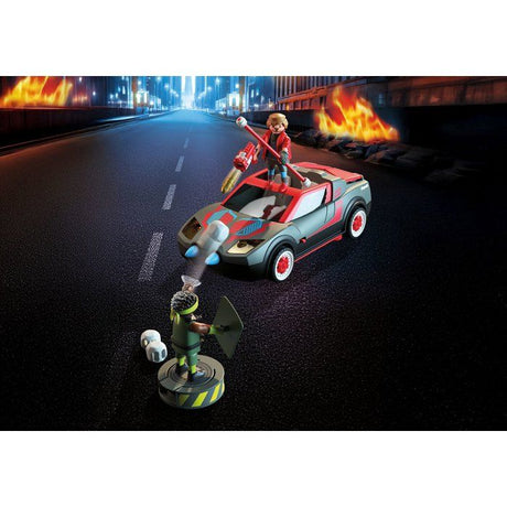 Playmobil 71832 Véhicule multifonction de super-héros, Super Heroes, 70 pieces, Des 4 ans