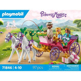 PLAYMOBIL 71846 Caleche avec couple princier et cocher