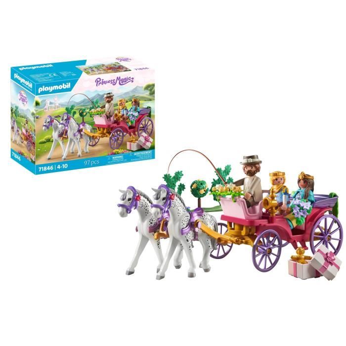 PLAYMOBIL 71846 Caleche avec couple princier et cocher