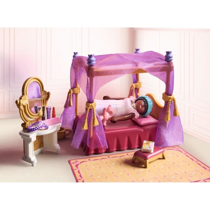 PLAYMOBIL 71847 Chambre de princesse avec lit baldaquin