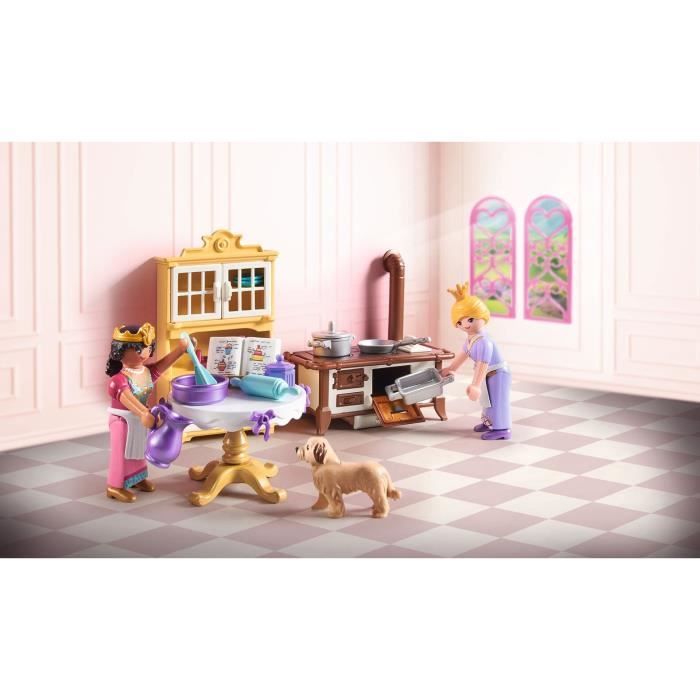 PLAYMOBIL 71848 Cuisine royale avec pâtisseries, Les princesses, 94 pieces, Des 4 ans