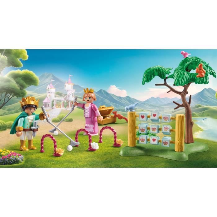 PLAYMOBIL 71849 Jeux de jardin royal avec enfants