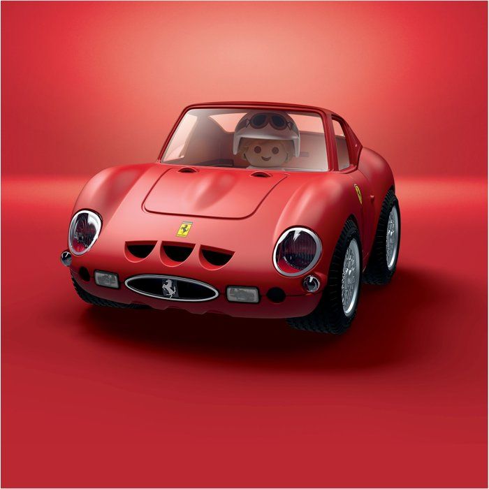 Playmobil 71856 Ferrari 250 GTO, Playmobil voiture Icon Cars, Classic Cars, 29 pieces, Kidulte, Des 14 ans
