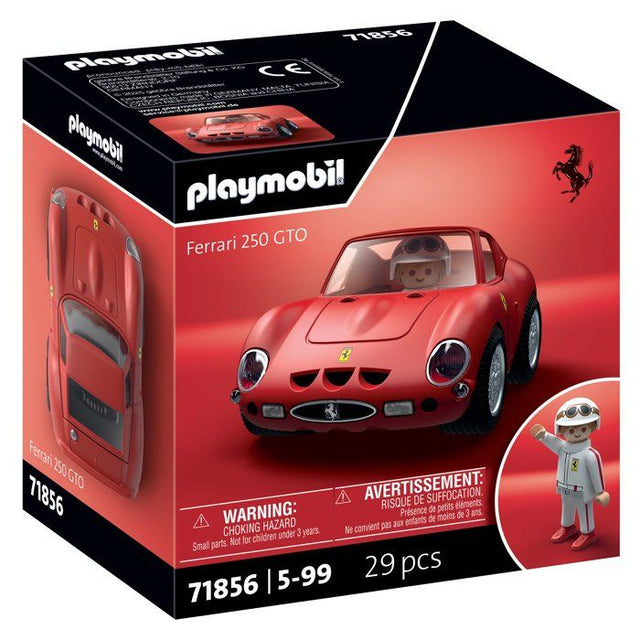 Playmobil 71856 Ferrari 250 GTO, Playmobil voiture Icon Cars, Classic Cars, 29 pieces, Kidulte, Des 14 ans