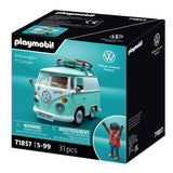 Playmobil 71857 Volkswagen T1 Camper, Playmobil voiture Icon Cars, Classic Cars, 31 pieces, Kidulte, Des 14 ans